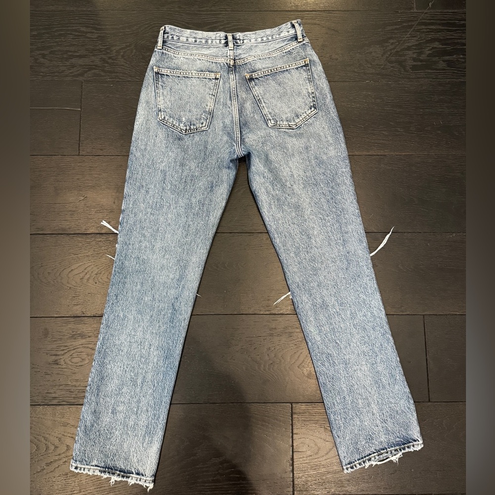 AGoldE 90s High Rise Straight Leg Distressed - Picture 7 of 7
